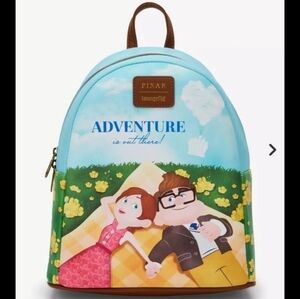 Disney's UP, Carl and Ellie. NEVER OPENED! STILL WRAPPED WITH TISSUE IN BAG!